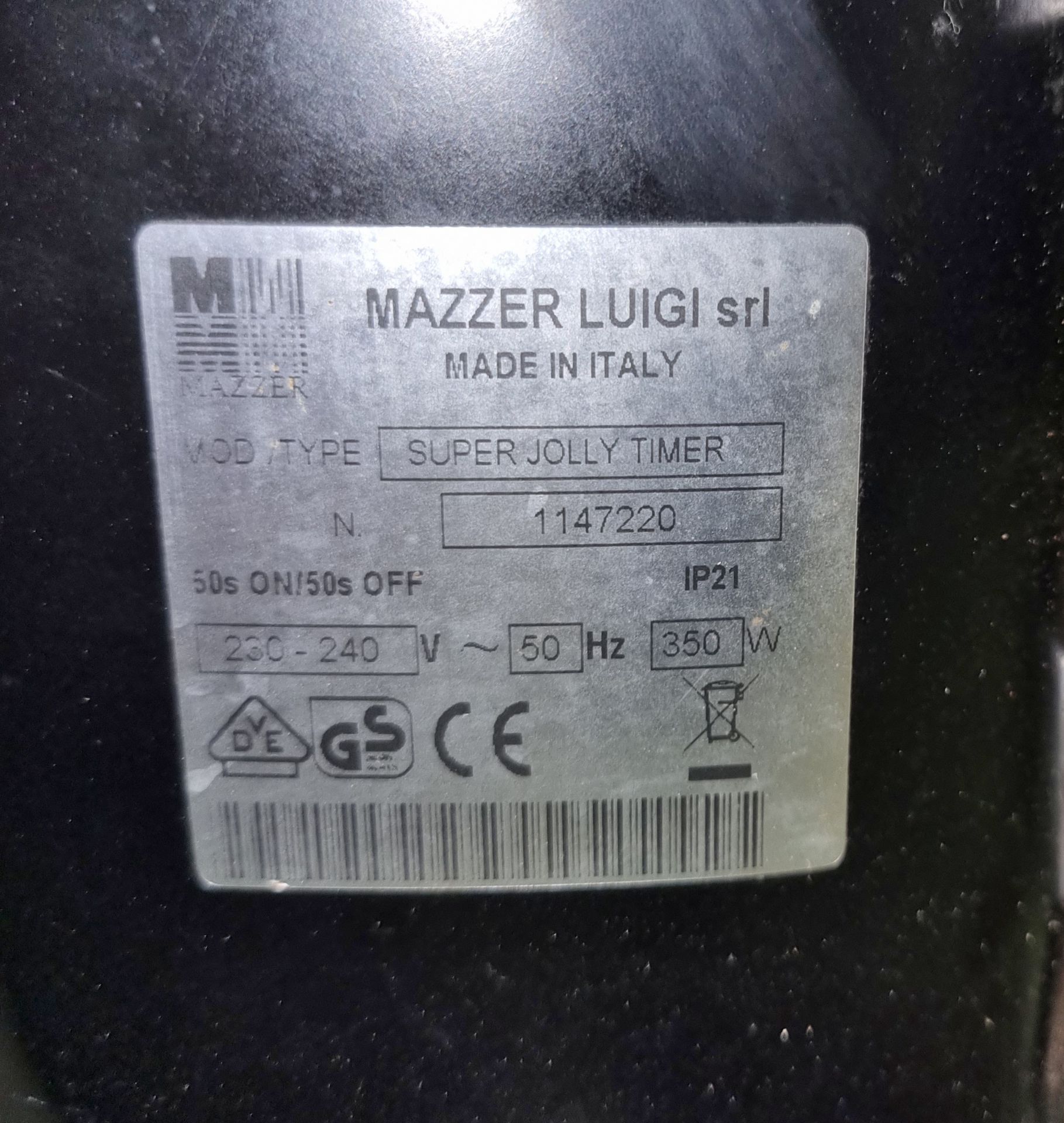 Mazzer Luigi Super Jolly Timer espresso coffee grinder - Bild 4 aus 4