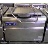 Hobart Bonnet B3A9SA50EBG-20 stainless steel 100L 240V tilting gas bratt pan - W 1000 x D 1030