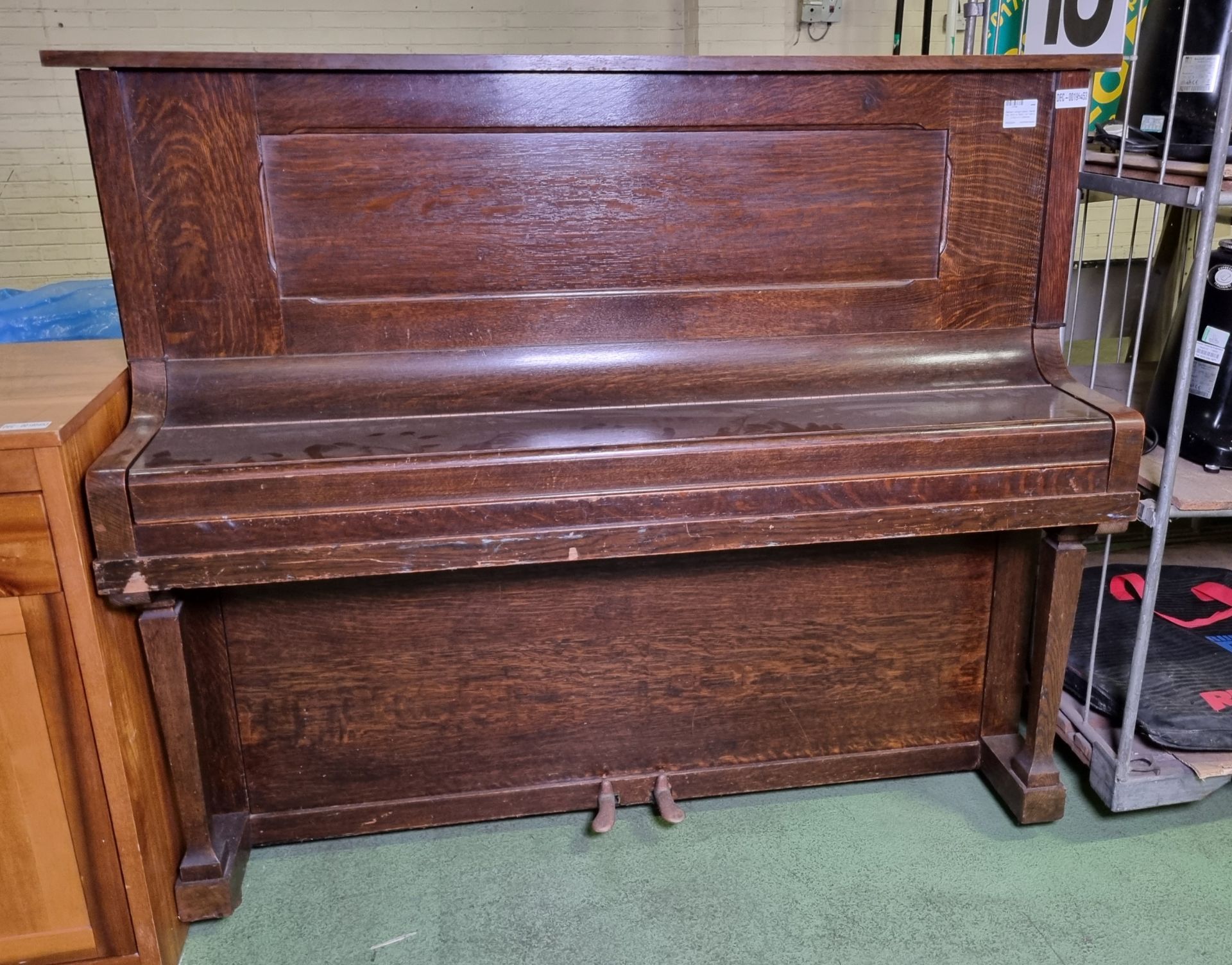 Benson upright piano - Serial No: 3633 or 3623 - W 1450 x D 600 x H 1250mm