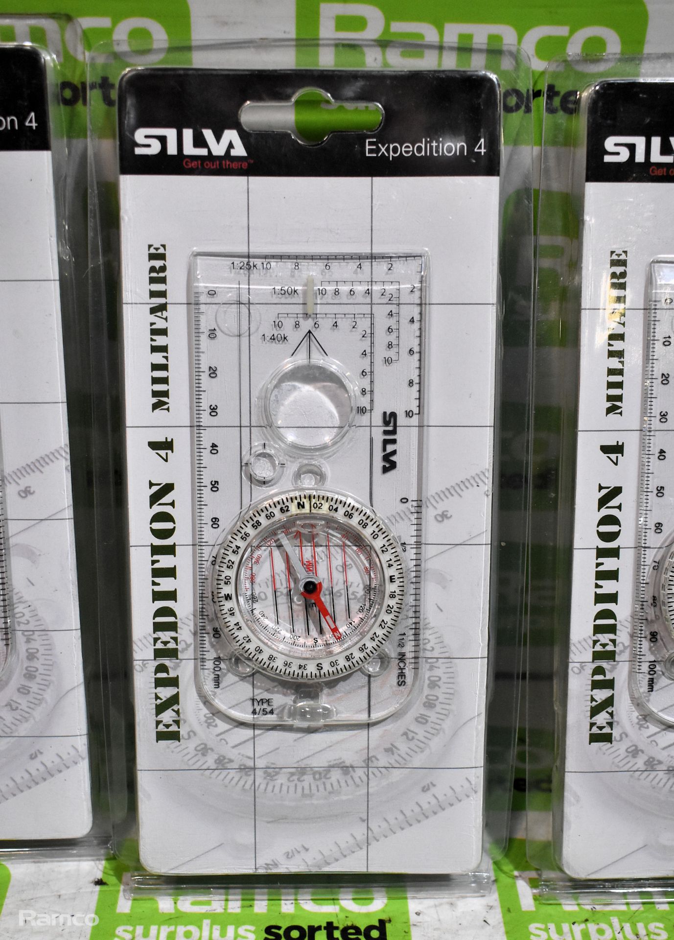 5x Silva Expedition 4 compasses (bubbles inside) - Image 2 of 3