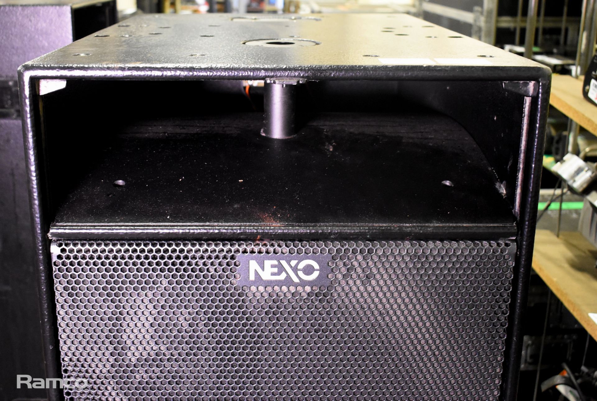 NEXO RS.18-PI - Dual 18 inch Tour subwoofer - Black - Image 2 of 10