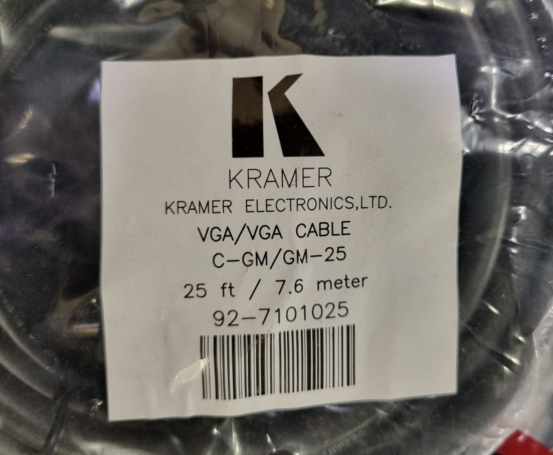 Kramer VGA cables - mixed lengths - Image 5 of 5