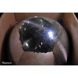 Large glass mirror ball - 1000 mm dia