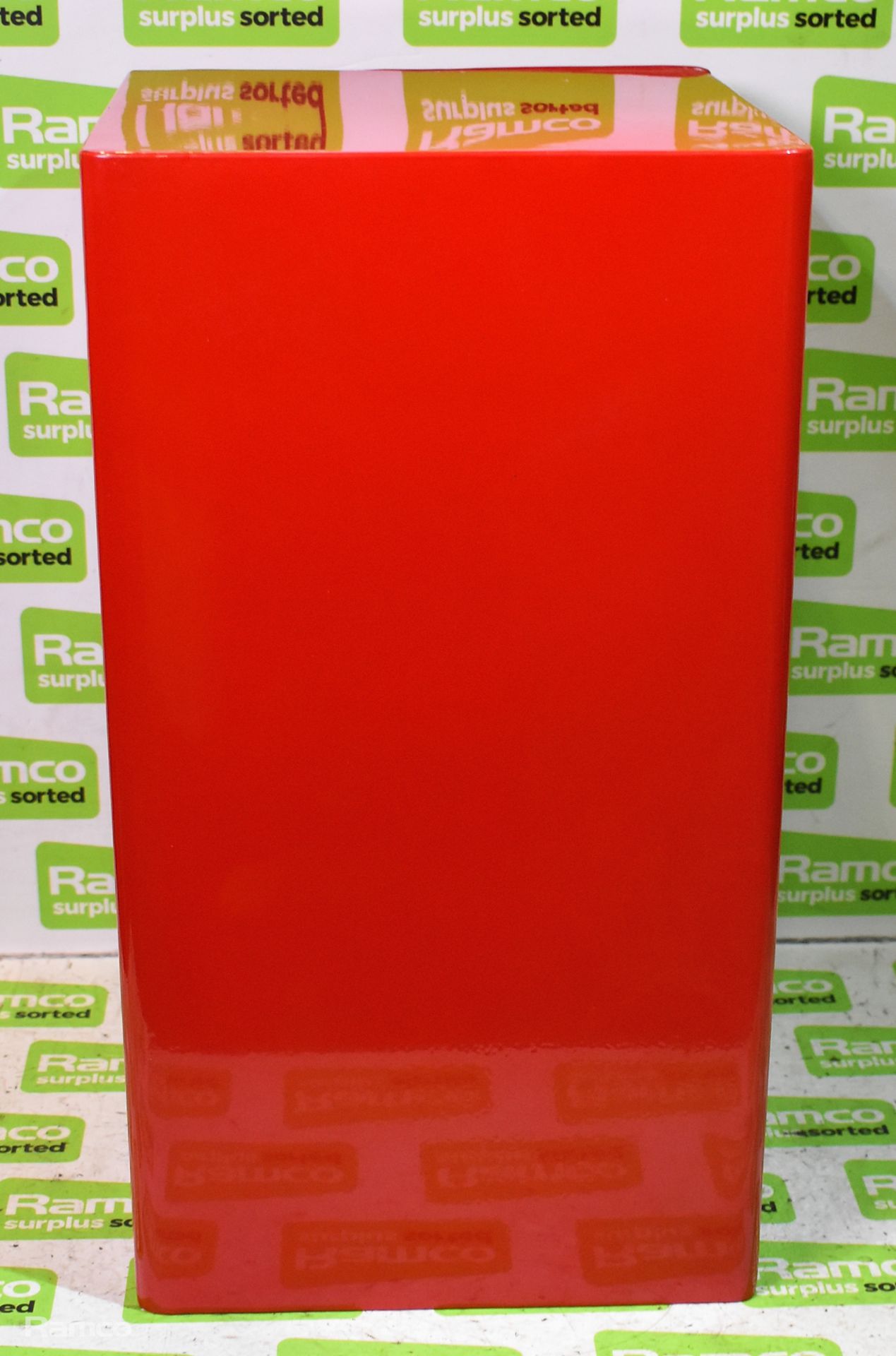 Red replica postbox - very small dent on one side - Image 4 of 4