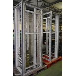 46U server rack chassis - W 590 x D 870 x H 2200mm, 46U server rack chassis - W 590 x D 870 x H 2200