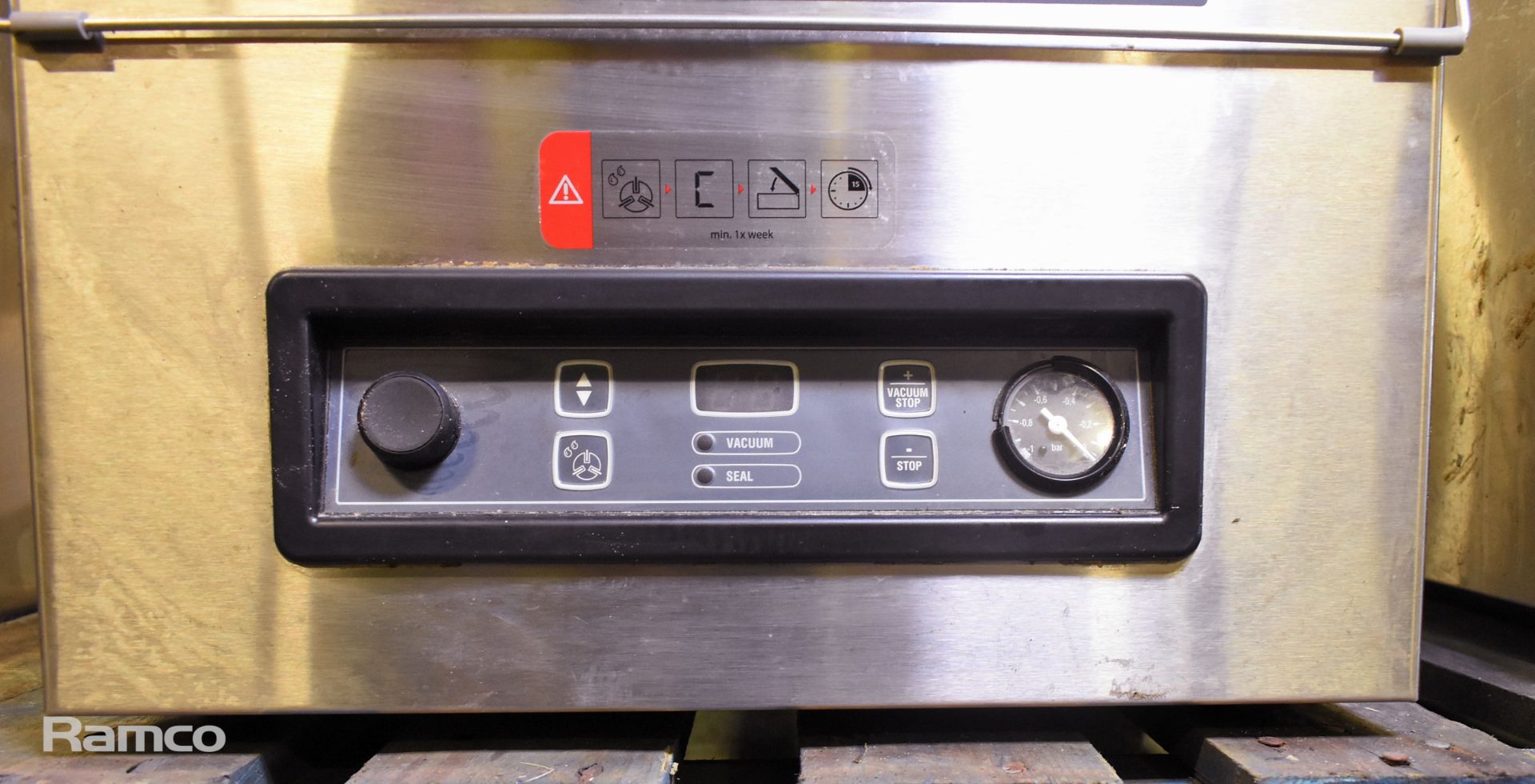 Henkelman Jumbo 30 stainless steel vacuum packing machine - W 450 x D 540 x H 360mm - Image 5 of 7