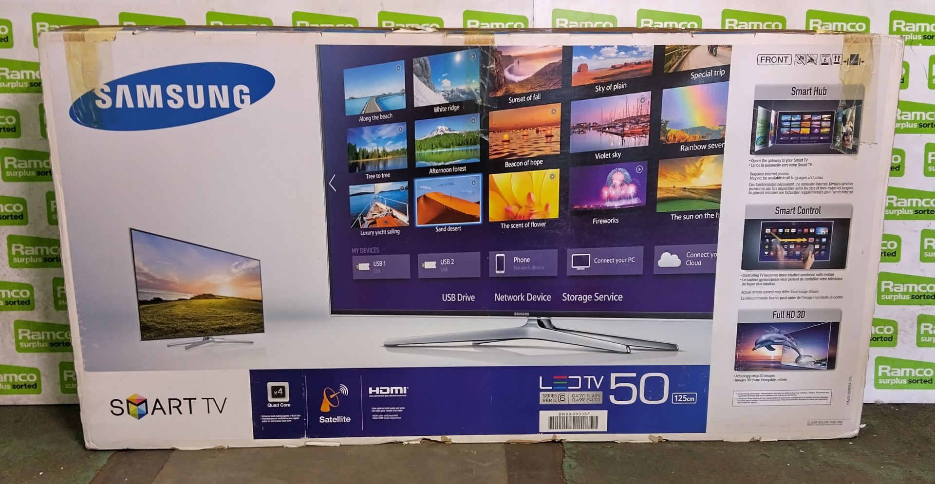 Samsung UE50H6470SS 50 inch 1080p HD TV - Image 6 of 6