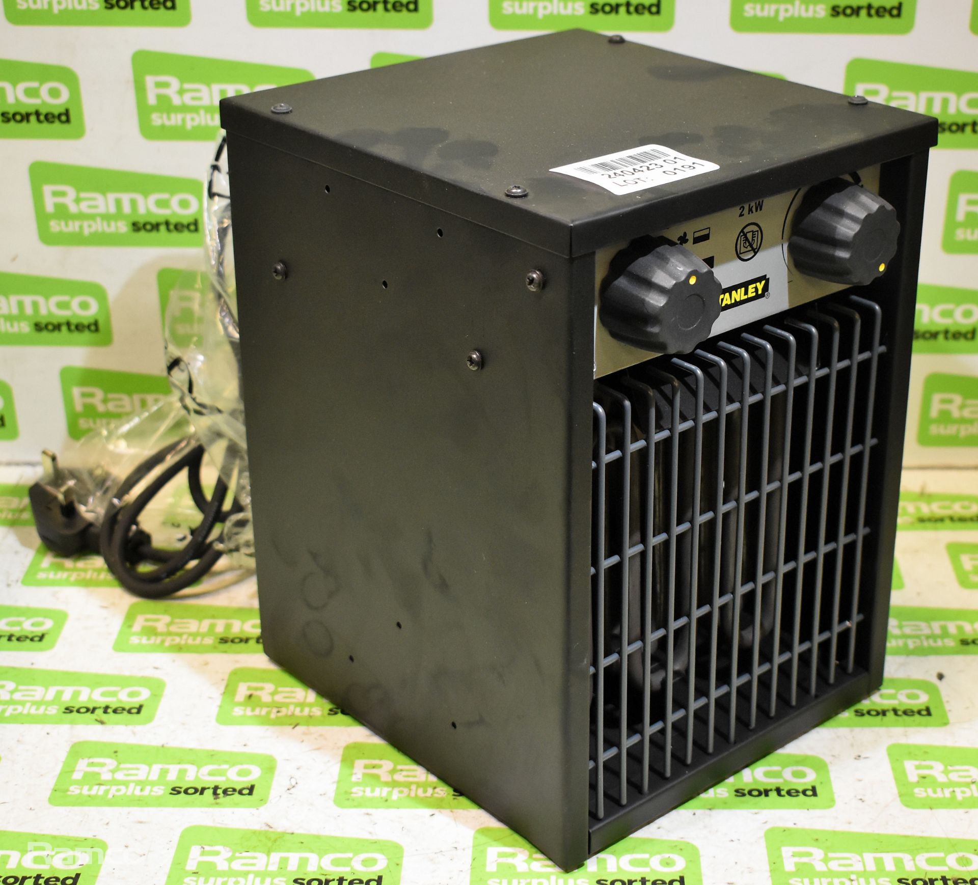 Stanley 2.0kW fan heater - Image 2 of 4