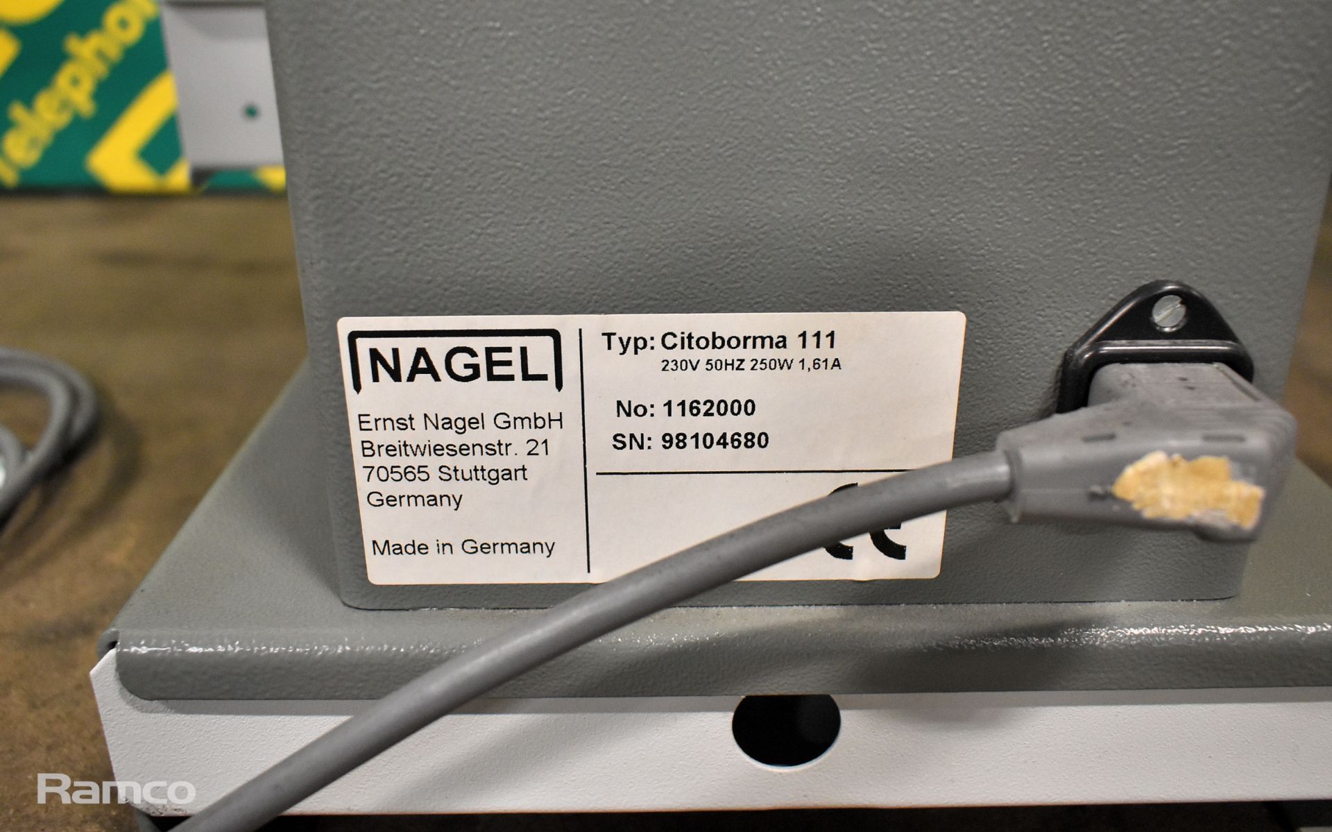 Nagel Citoborma 111 single head paper drill - Image 6 of 7