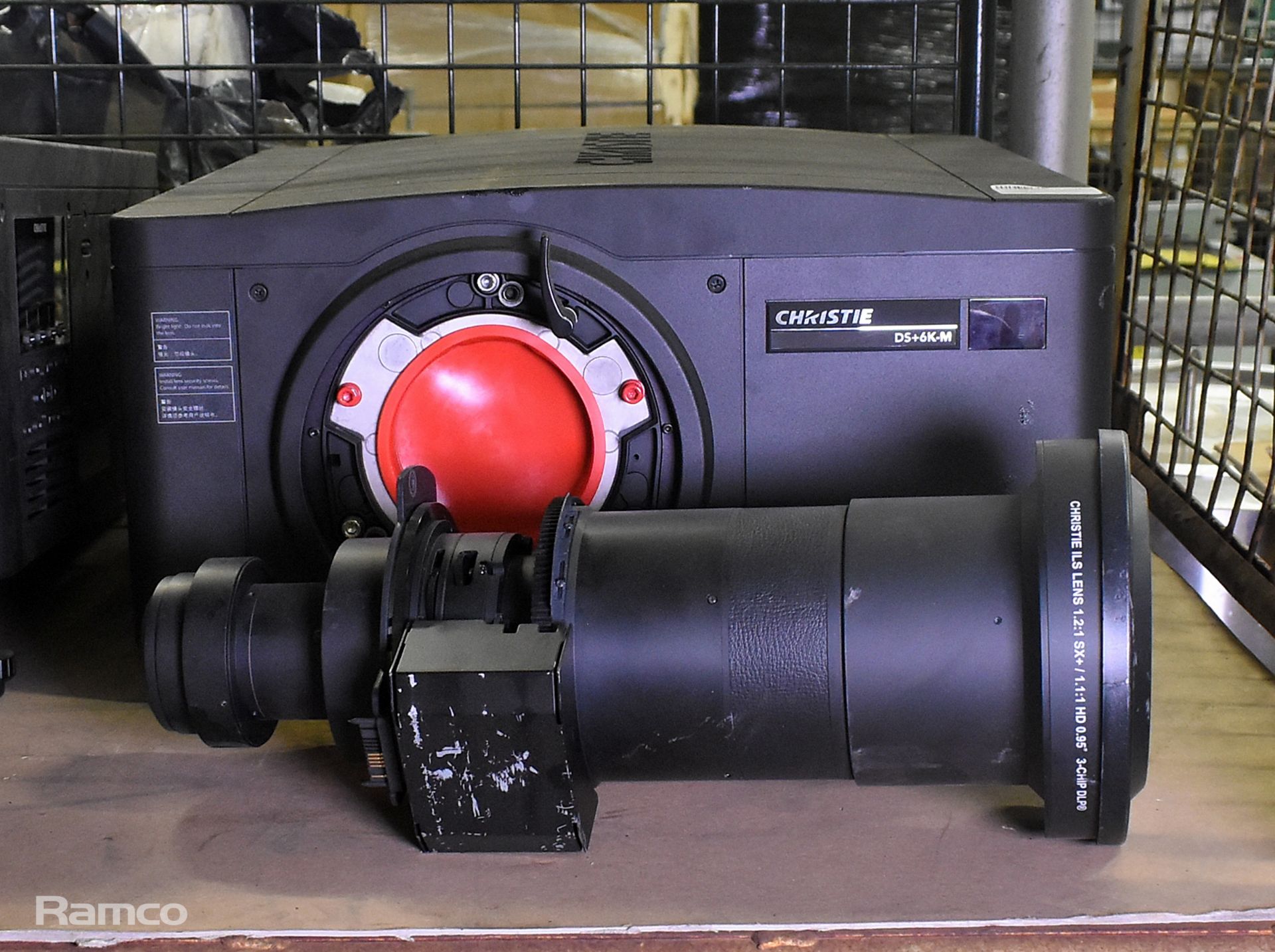 Christie DS+6K-M SXGA+ large venue projector - 100/240V 50/60Hz - L 600 x W 500 x H 260mm