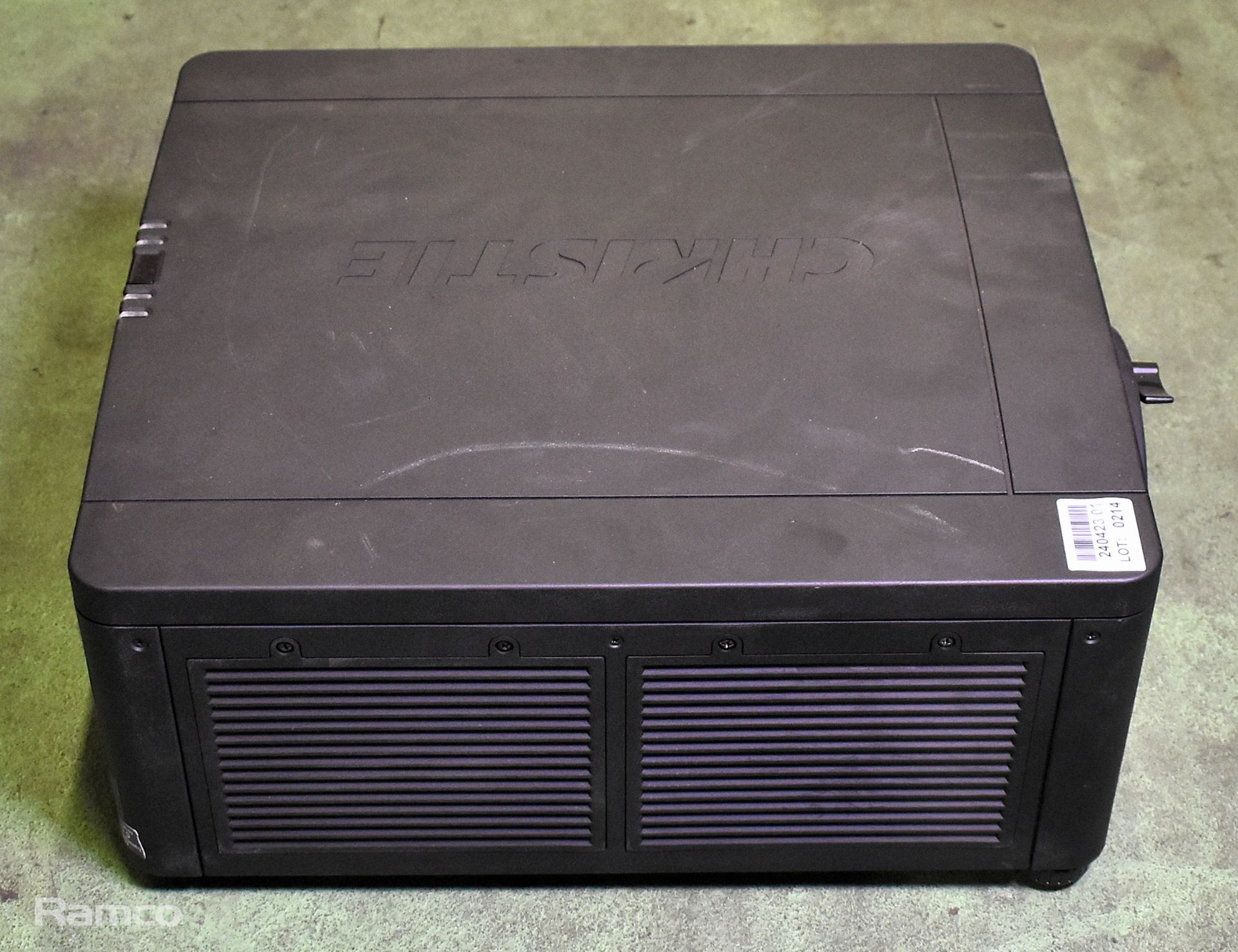 Christie DS+6K-M SXGA+ large venue projector - 100/240V 50/60Hz - L 600 x W 500 x H 260mm - Image 3 of 12