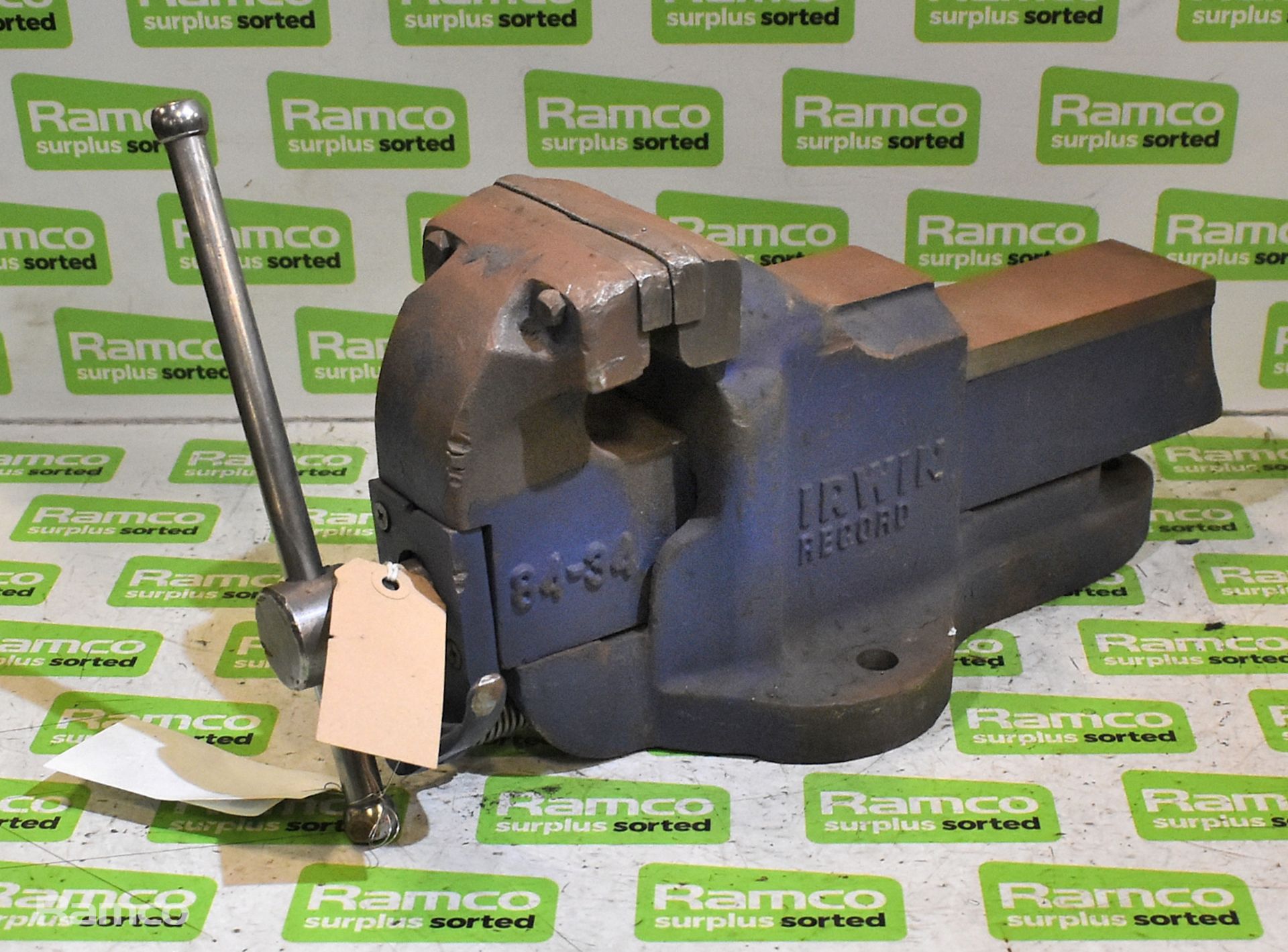 Irwin Record 84-34 machinist bench vice