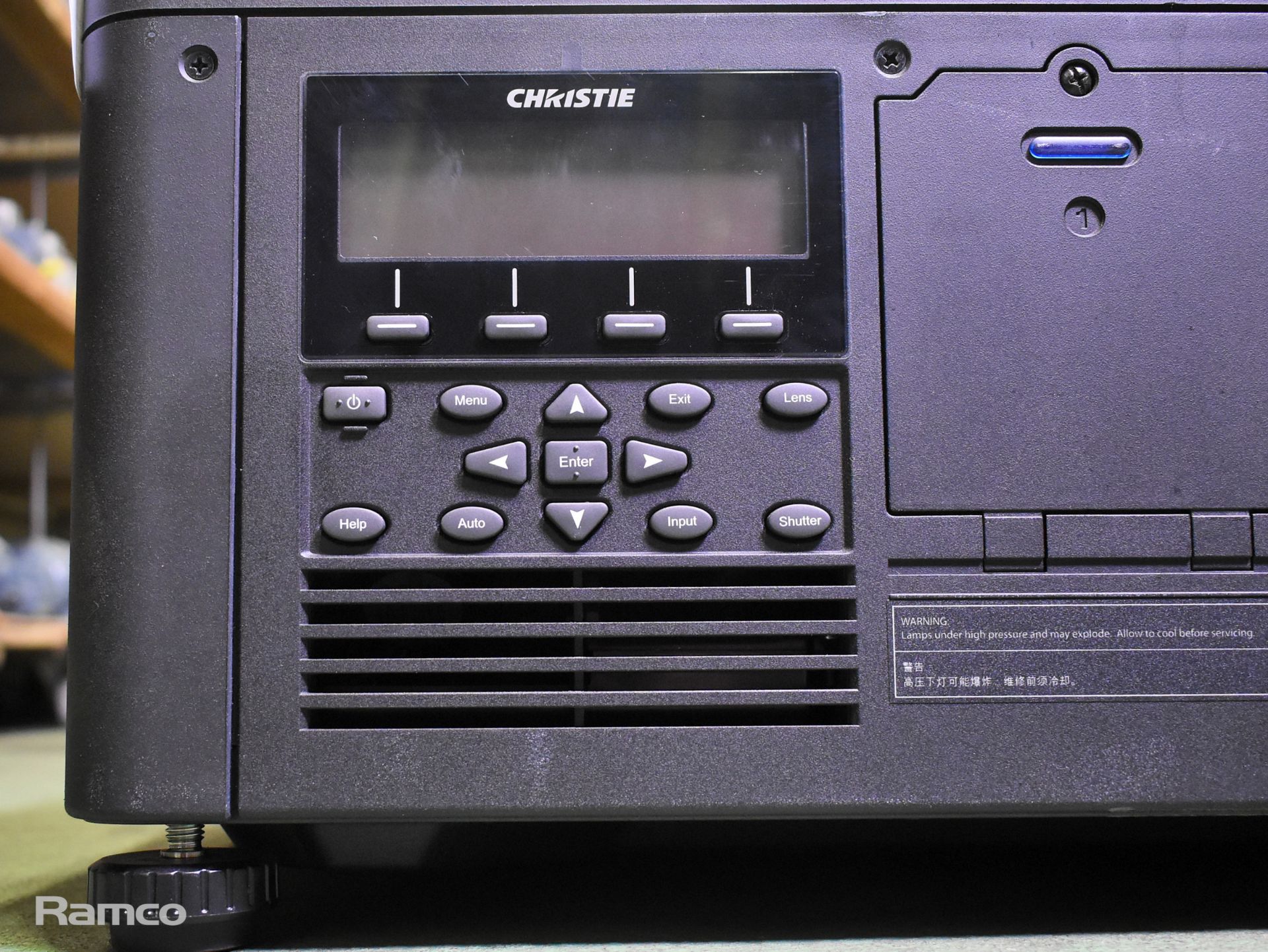 Christie DS+6K-M SXGA+ large venue projector - 100/240V 50/60Hz - L 600 x W 500 x H 260mm - Image 7 of 12