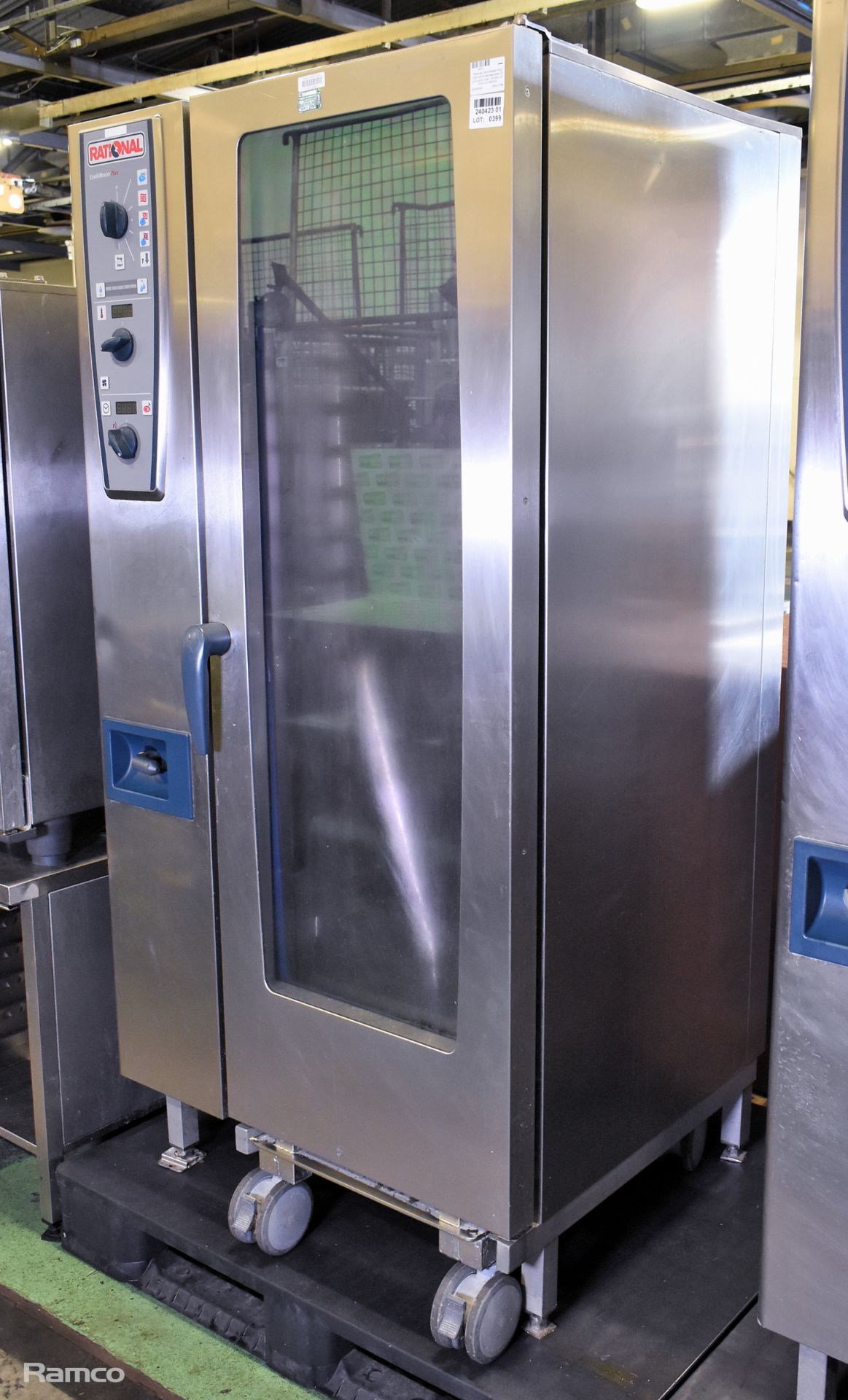 Rational CombiMaster Plus CMP 201G stainless steel 20 grid combi oven - W 880 x D 1000 x H 1850mm - Image 2 of 8