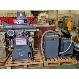 Jones & Shipman Ltd Model 540 surface grinder with dust extractor and coolant tank