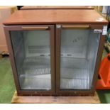 2x Husky double door bottle coolers - see description for details