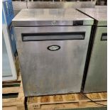 Foster LR150 stainless steel single door under counter freezer - W 605 x D 615 x H 830mm