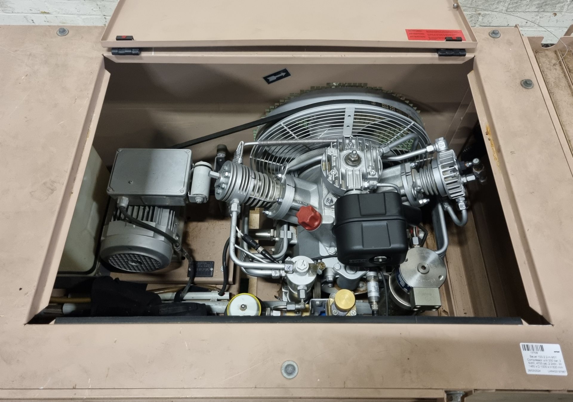 Bauer Compressor unit, Bauer cylinder refill system - see description for details - Image 12 of 15