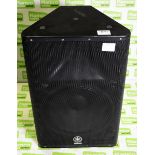Yamaha DXR15 Powered monitor speaker - 100 - 240V 110W - W 440 x D 380 x H 700 mm