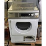 Miele Pro PT7136 Vario tumble dryer - 6.5 kg capacity - 400VAC - 3 ph - W 590 x D 700 x H 840mm