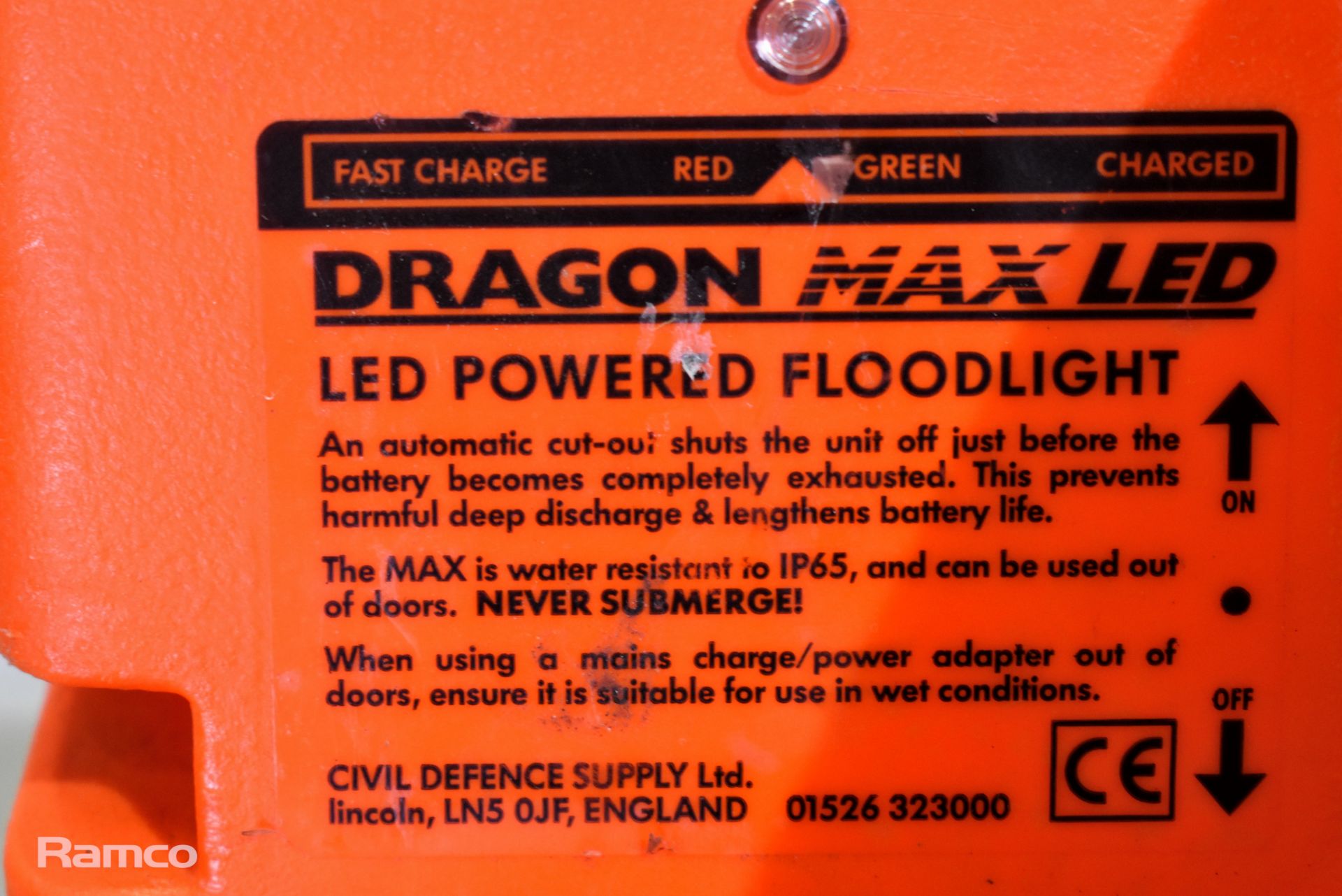 Dragon Max LED floodlight - 24V DC input - Image 5 of 5