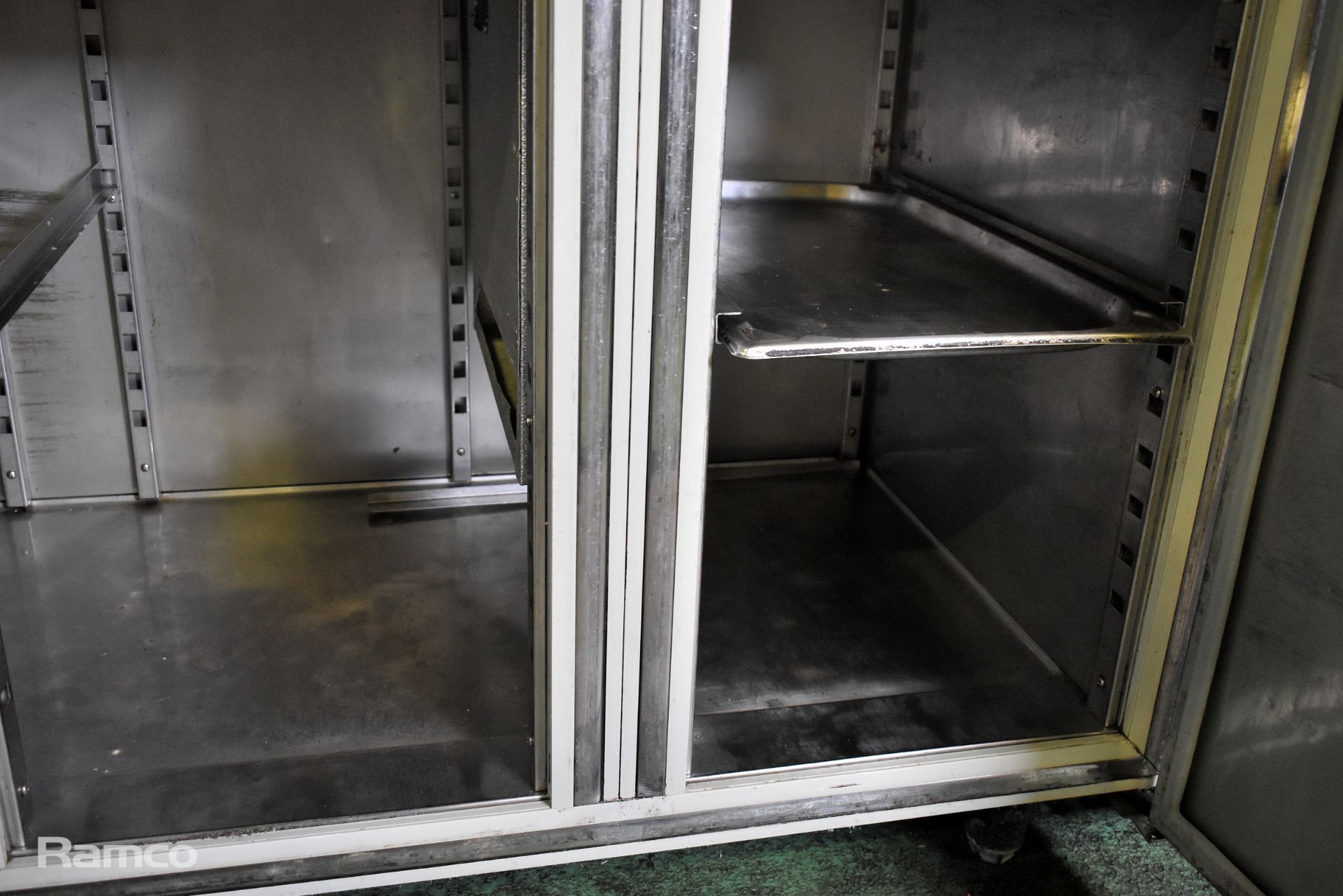Inomak PN999/N stainless steel triple door counter fridge - W 1800 x D 700 x H 860mm - Image 3 of 5