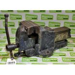 Woden 190/1A machinist bench vice - bent handle