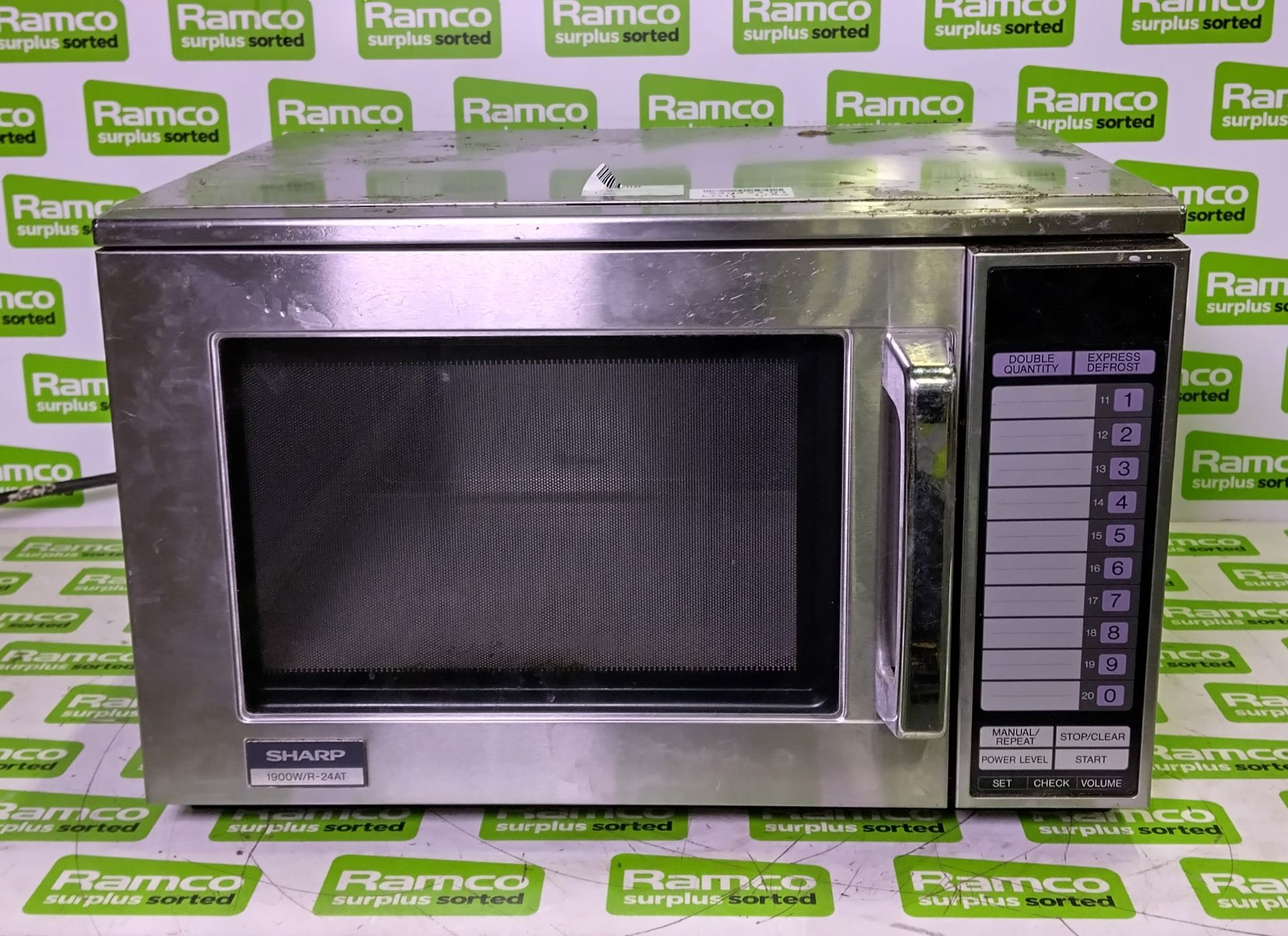 Sharp R-24AT 1900W microwave