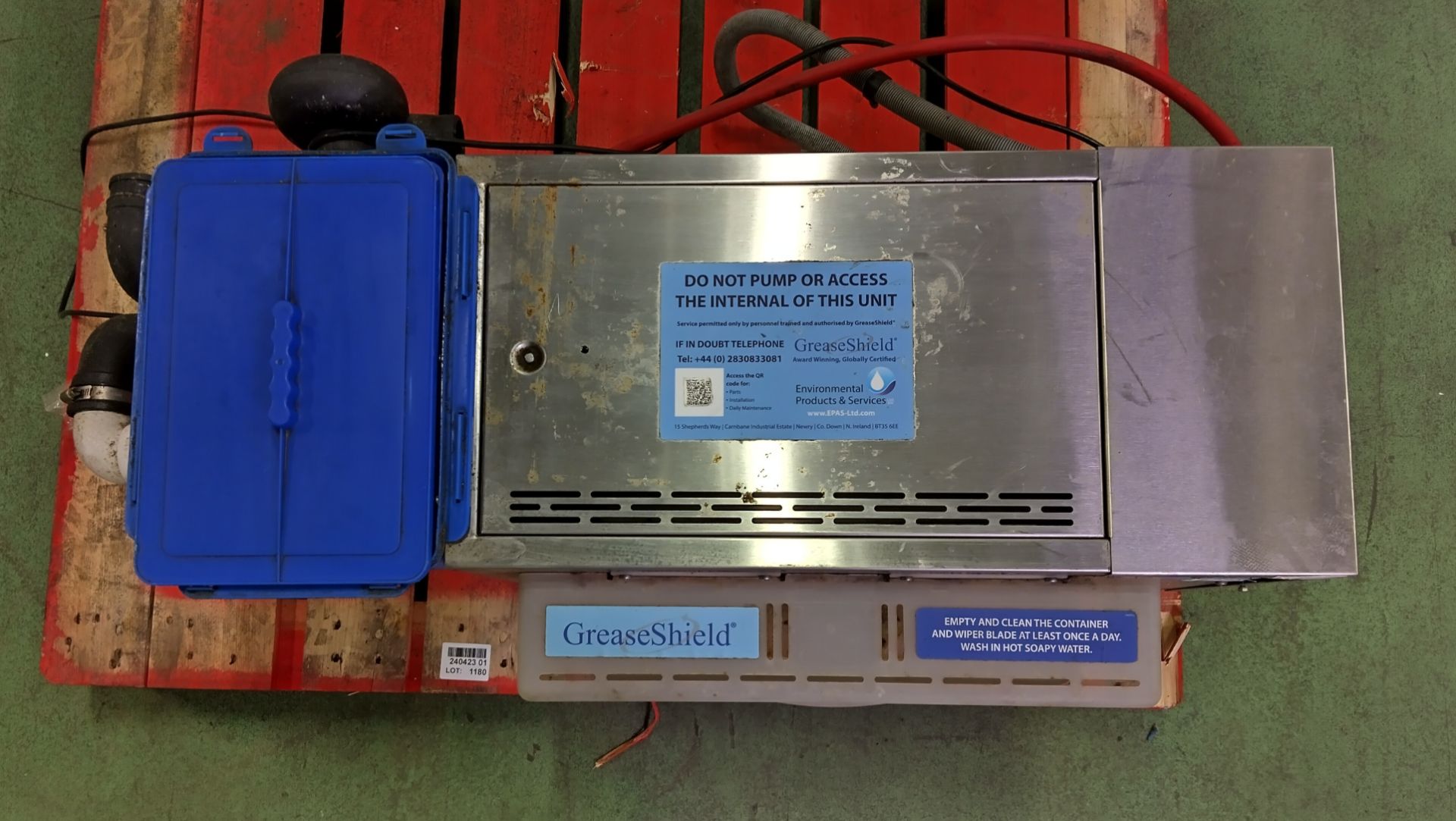 GreaseShield stainless steel grease trap - W 1170 x D 450 x H 370mm - Image 3 of 3