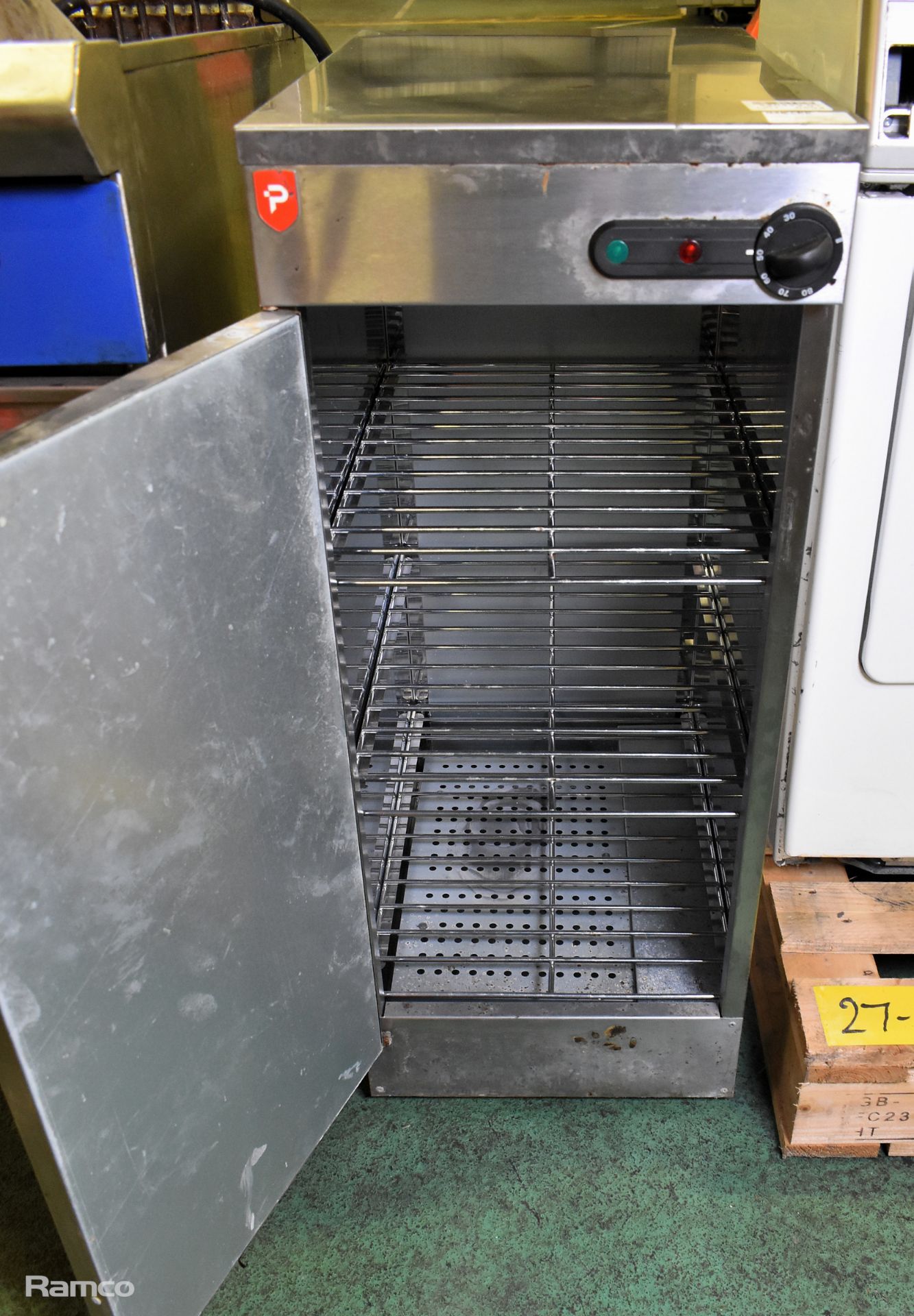 Parry 1868 stainless steel 2000W hot cupboard - W 370 x D 620 x H 910mm - Image 3 of 6