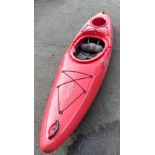 Dagger Kayak polyethylene - W 3200 x D 660 x H 420 mm - RED