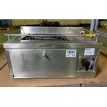 Henry Nuttall LB-09-0020, stainless steel electrically heated grill-boiler - 115V - 1ph - 60Hz
