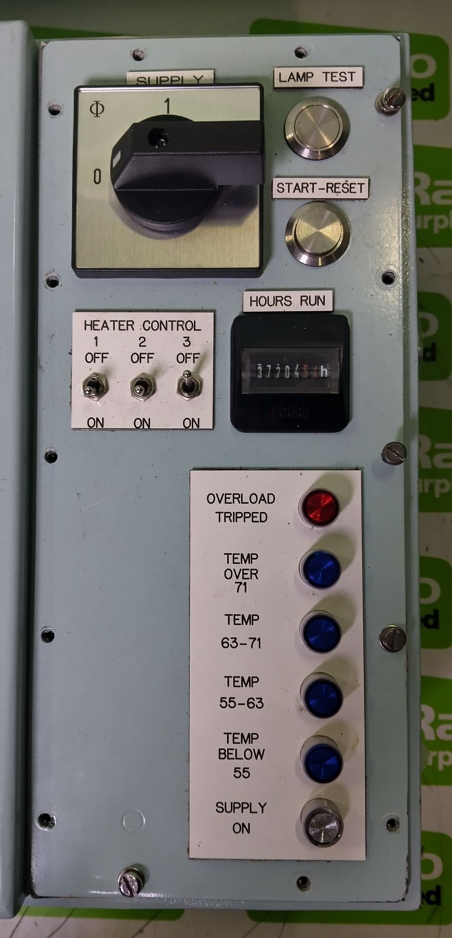 McGeoch Technology EA/281 - Water heater control panel - 440V - Image 2 of 3