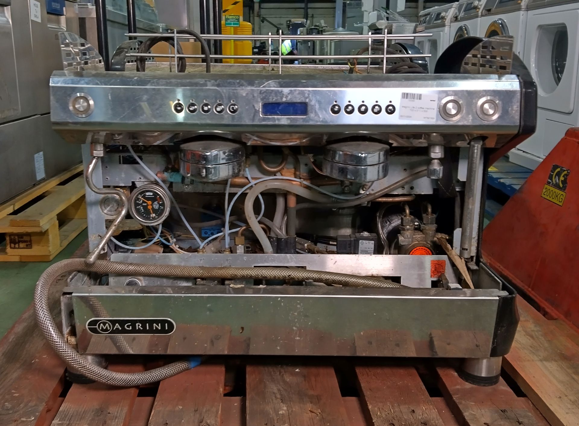 Magrini Life 2 coffee machine (missing left hand panel and drip tray) - 700 x 510 x 530mm