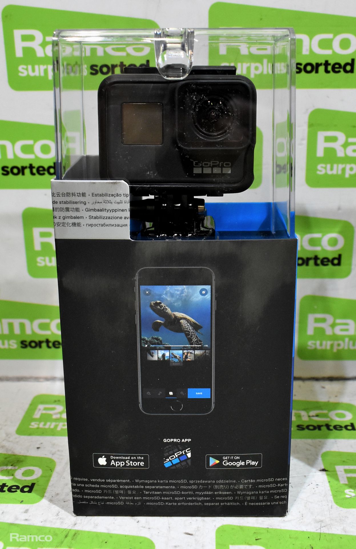 4x GoPro HERO7 - 12MP waterproof digital action cameras with touch screen 4K HD Video with battery - Image 2 of 3