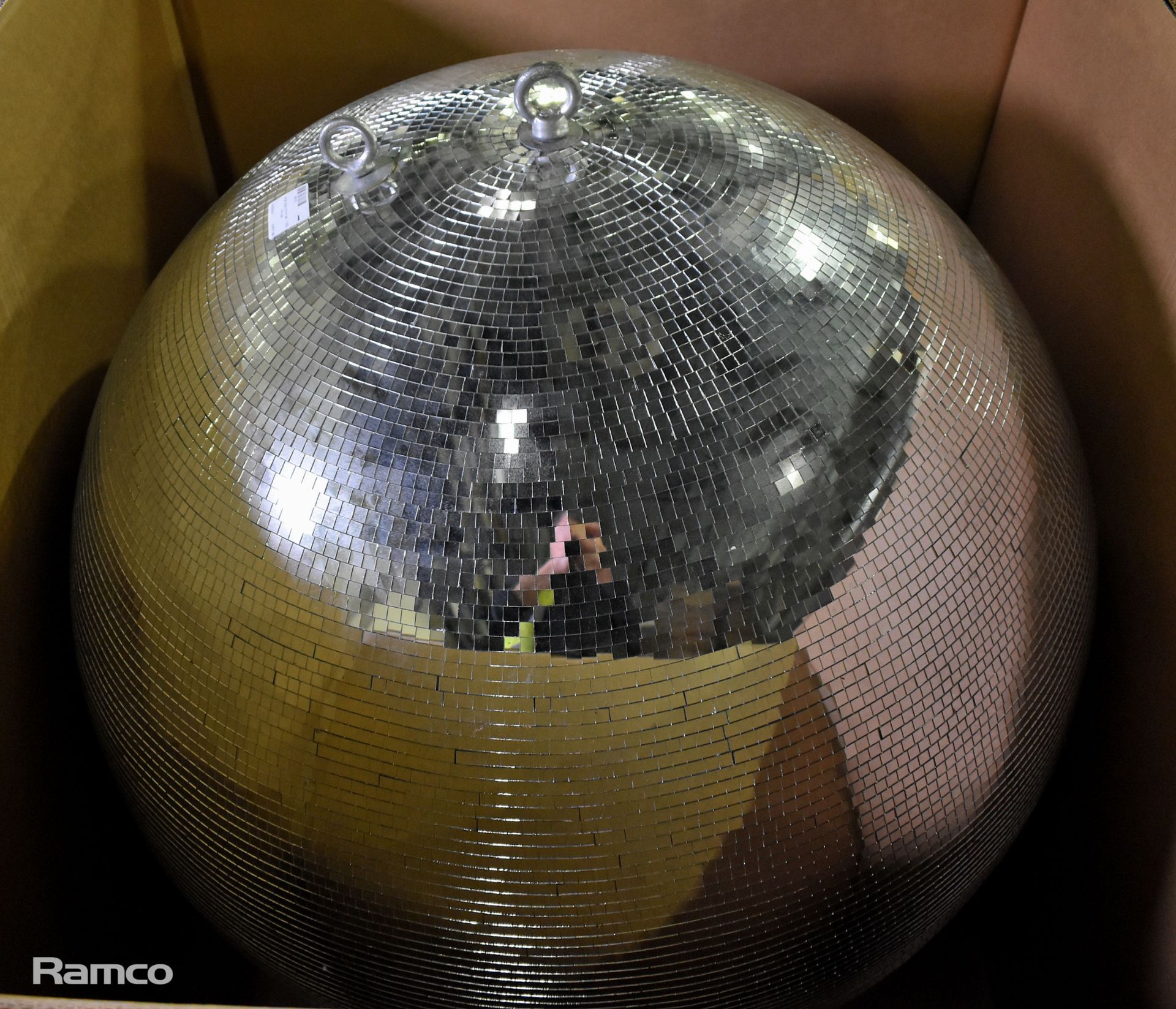 Large glass mirror ball - 1000 mm dia - Image 2 of 7