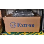 3x Extron large cable covers & 17x Extron small cable covers