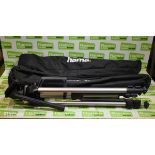 Miranda TP-35 extendable tripod with Hama carry case, Hama Star 63 extendable tripod with carry case