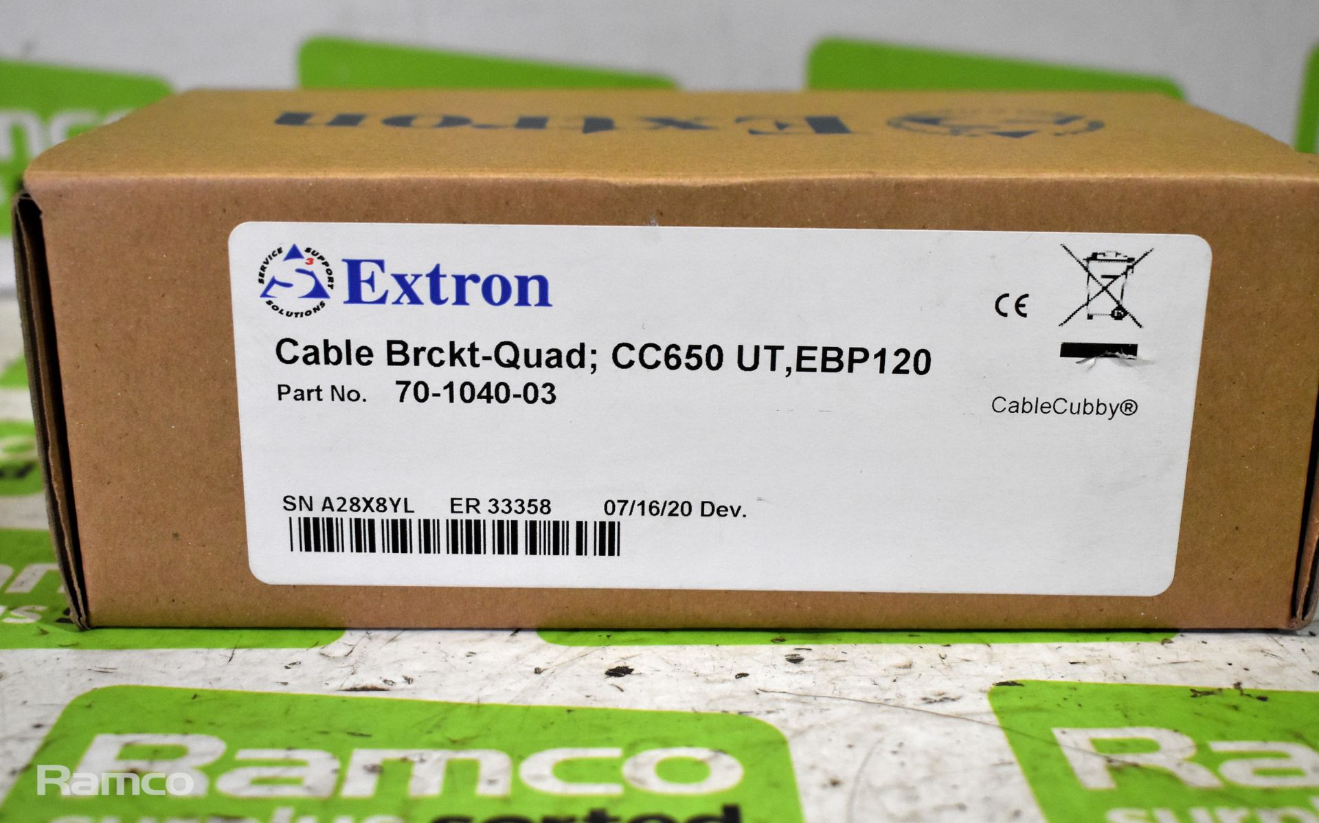 18x Extron 70-1040-03 connectivity brackets for EBP 1200C - Image 4 of 4