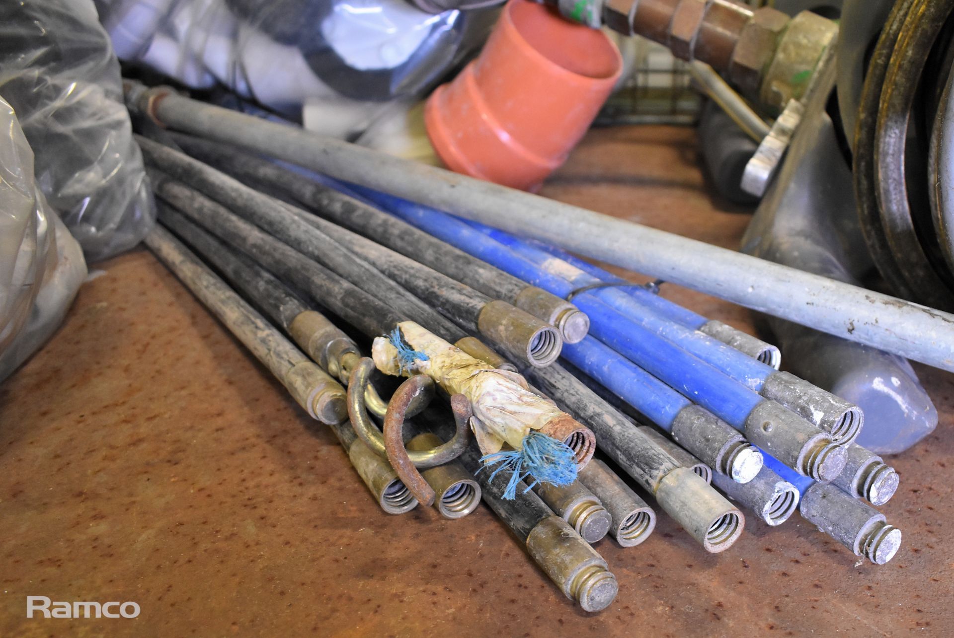 Plumbing connectors and fittings, drain rods and hose reels - Image 6 of 6