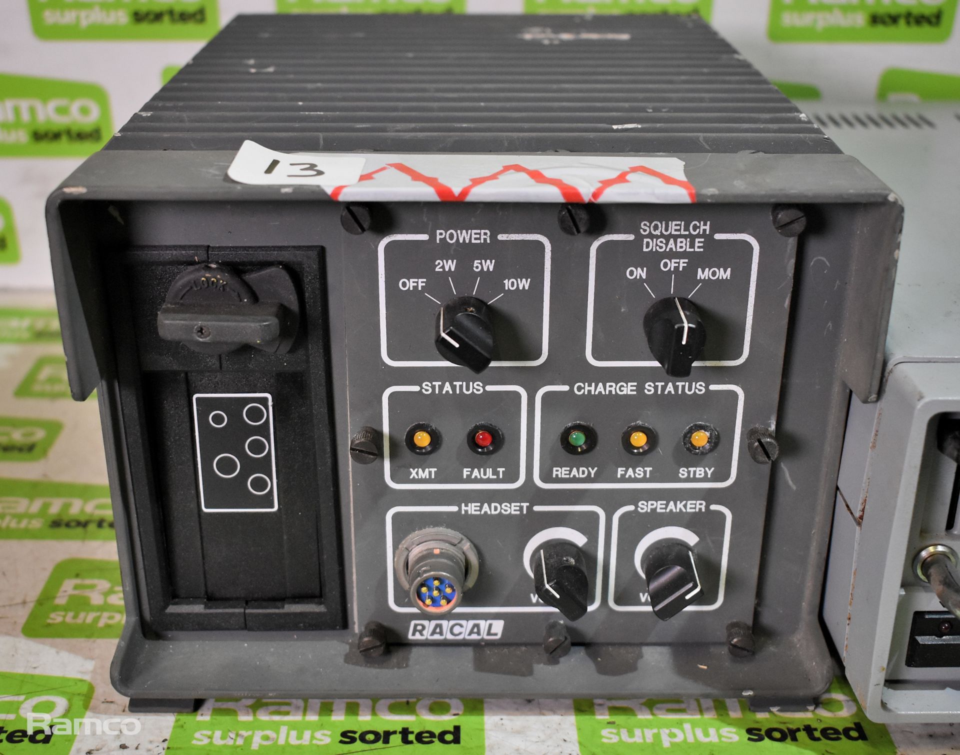 Racal military radio vehicle interface and Elektron C3/20 - Image 2 of 5