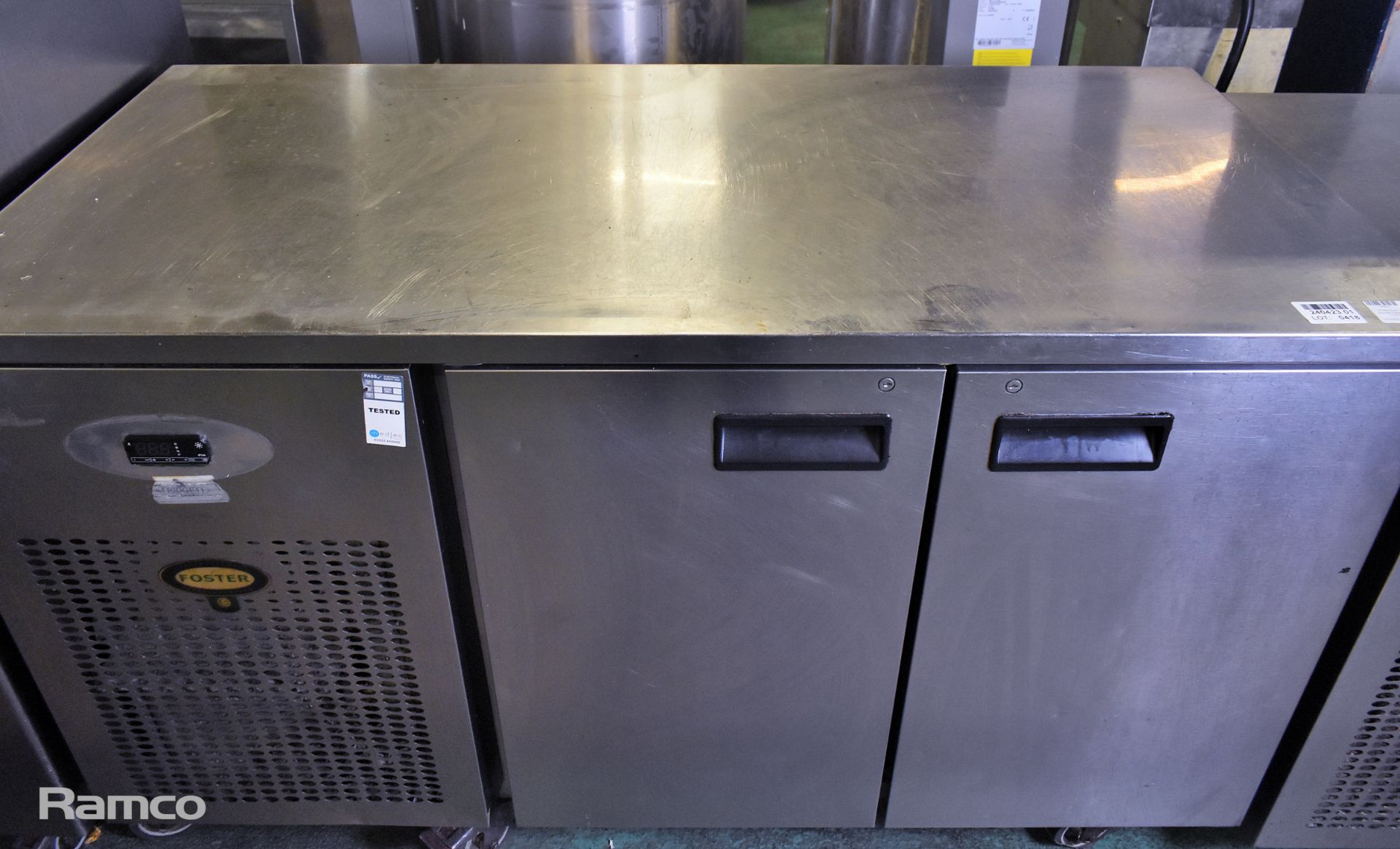Foster EPRO 1/2 H 2 door counter fridge - W 1420 x D 710 x H 900mm - Image 6 of 6