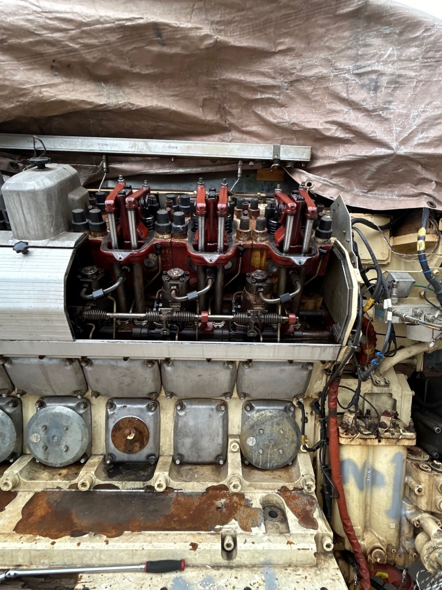 No1 Wartsila 200 Series V12 Diesel engine S/N 124029 / 2006 YOM - Image 30 of 37