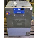 Hobart FX-B-SEF stainless steel dishwasher - W 600 x D 605 x H 825mm - MISSING DISH RACKS / DRAWERS