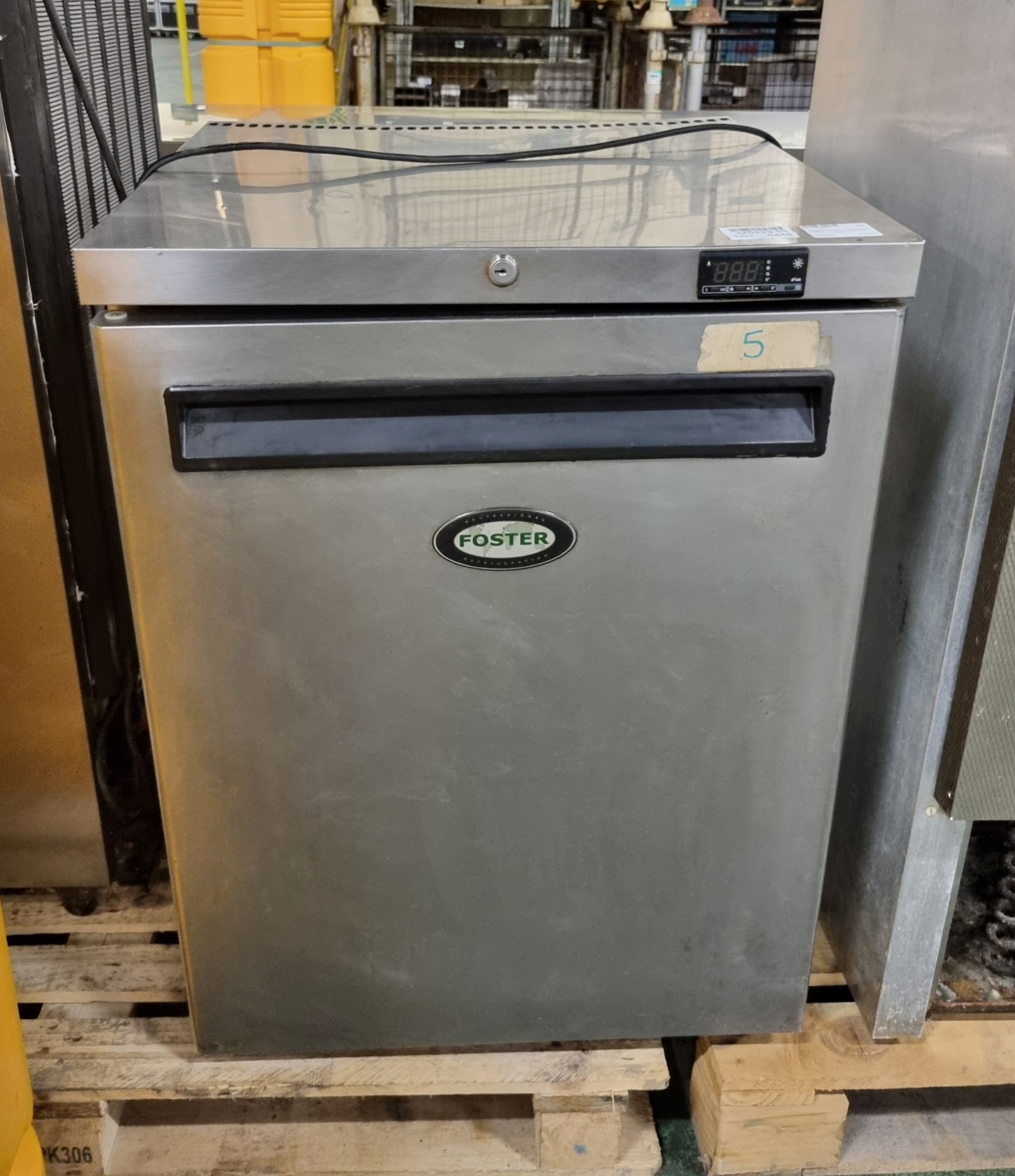 Foster LR150-A undercounter freezer - W 600 x D 650 x H 780mm