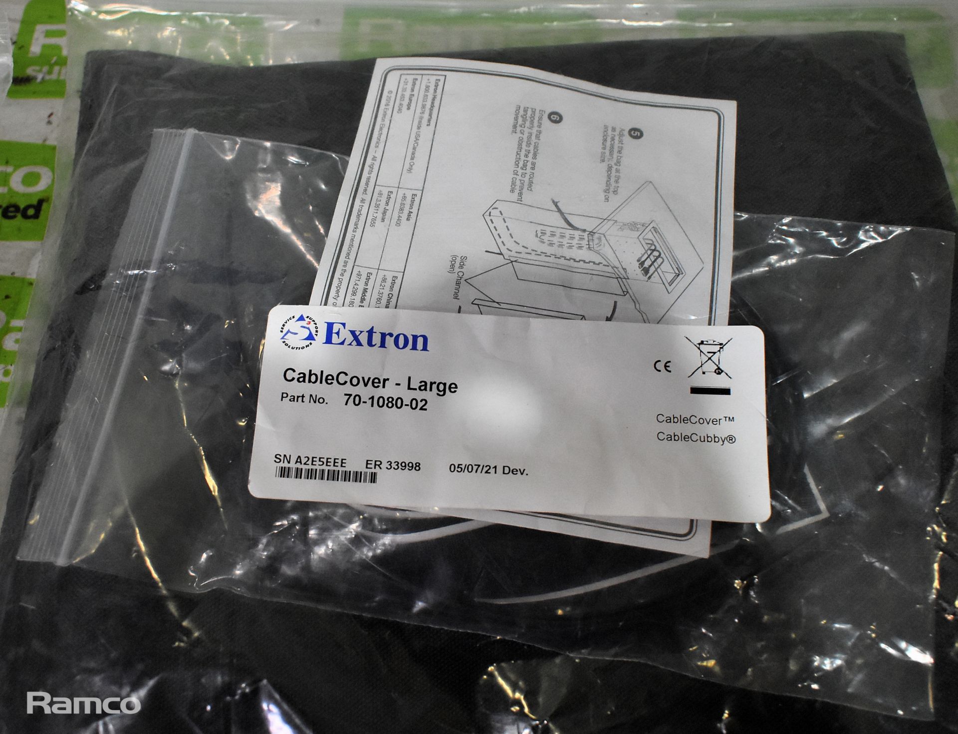 3x Extron large cable covers & 17x Extron small cable covers - Image 5 of 7