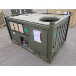 Acclimatise 15kW cooling or heating Environment Control Unit (ECU) - W 1810 x D 1180 x H 1010mm