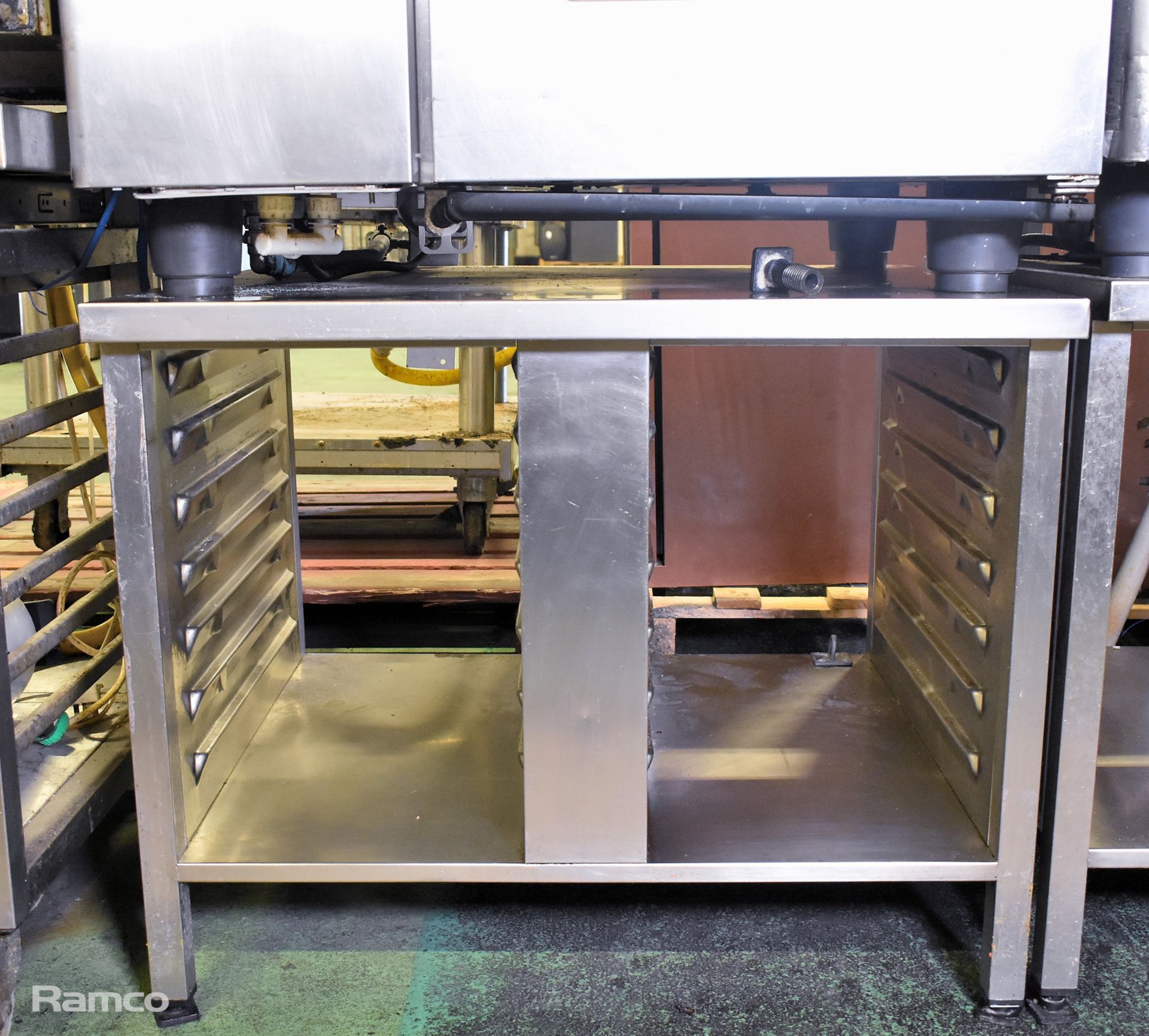 Rational CombiMaster CM 101G stainless steel 10 grid combi oven on stainless steel stand - Image 7 of 7