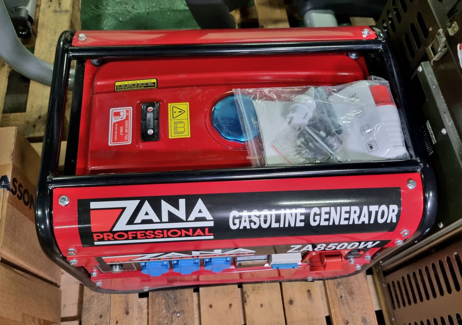 ZANA professional ZA8500W gasoline generator - Image 2 of 12