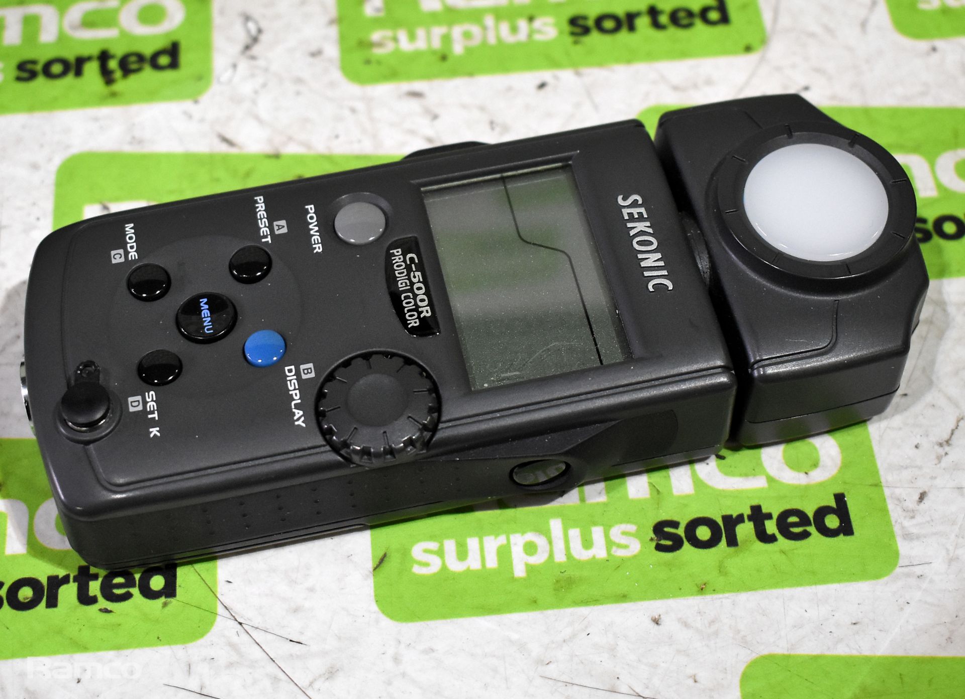 Sekonic C-500R Prodigi color meter with pouch and neck strap - Image 4 of 4